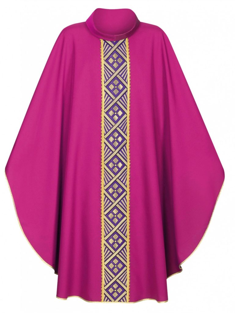 Advent chasuble - and Laboratorio Gruppo Liturgico