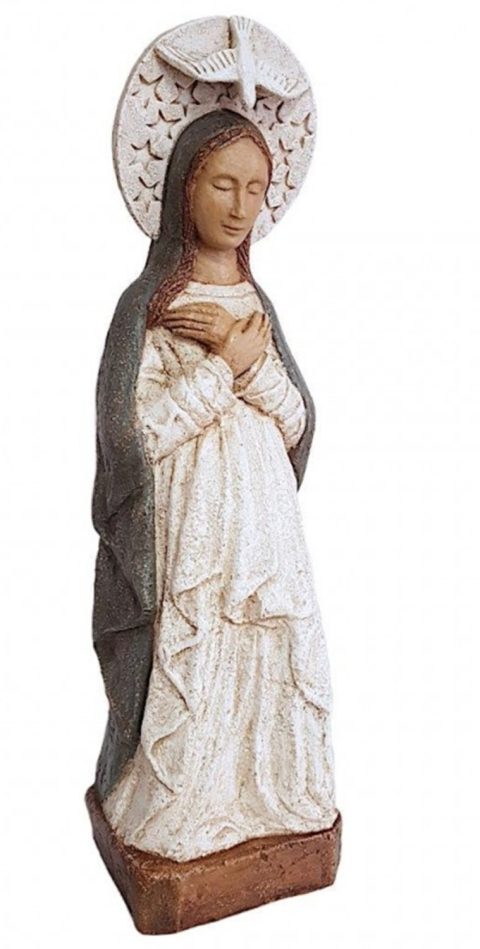 Virgin Mary of the Advent - artistic works nuns de Bethléem, statues ...