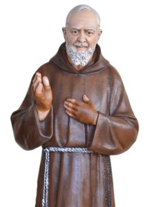 St.Père Pio peinte à la main